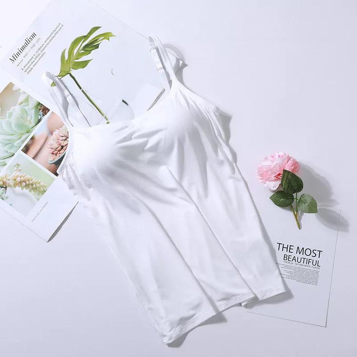 Janie | Padded Tank Top With built-in bra