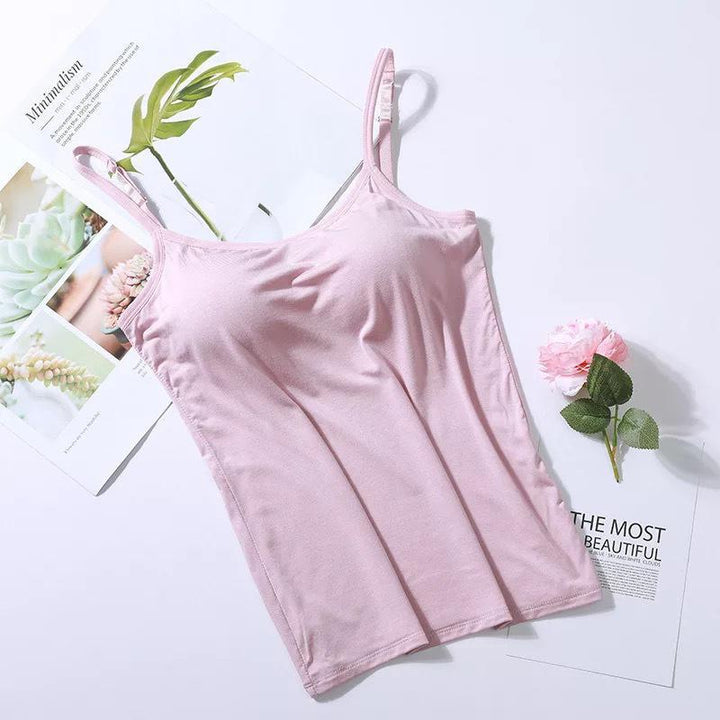 Janie | Padded Tank Top With built-in bra