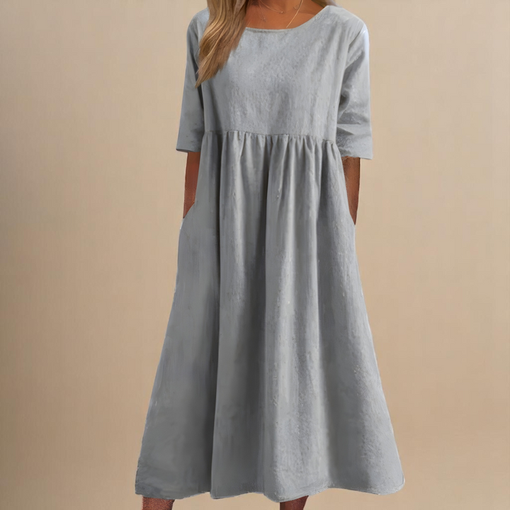 Sofia | Flattering Cotton Dress