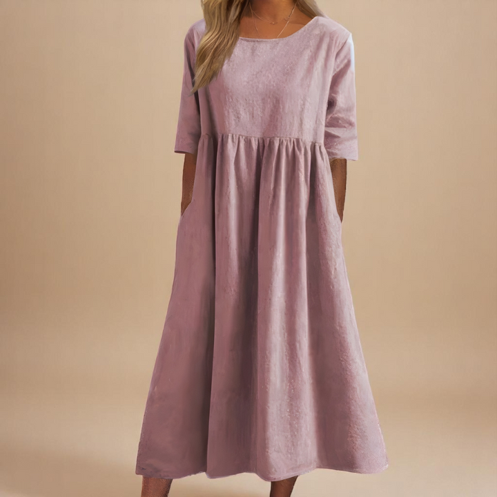 Sofia | Flattering Cotton Dress