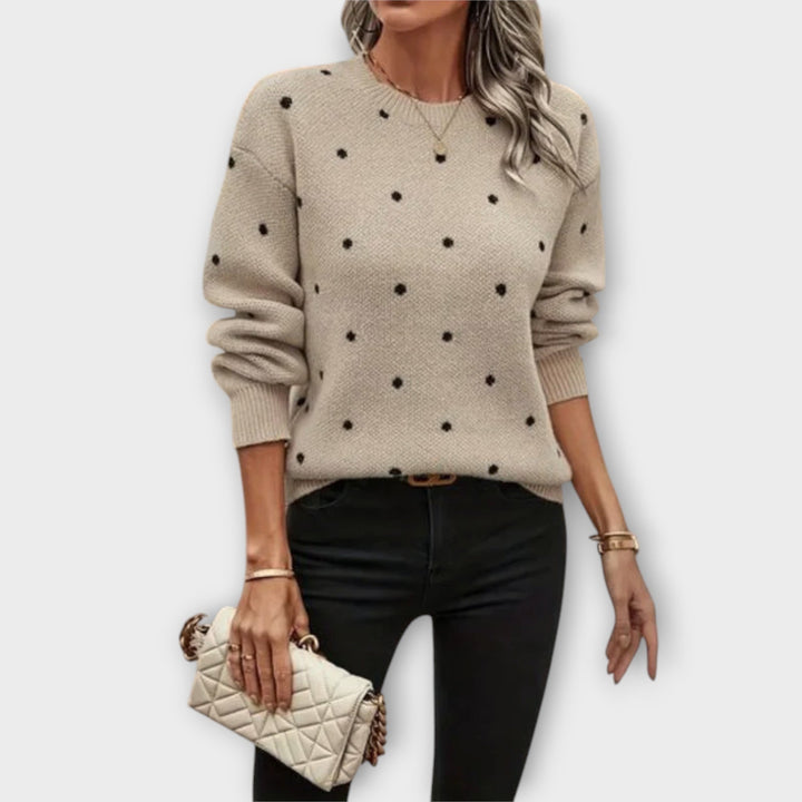 Judith | Long-Sleeve Knit Sweater