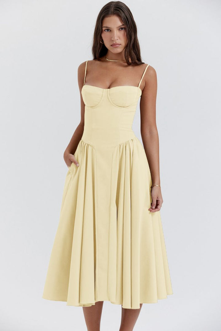 Phoebe | Vintage Cross-Border Fashionable Tank Long Dress