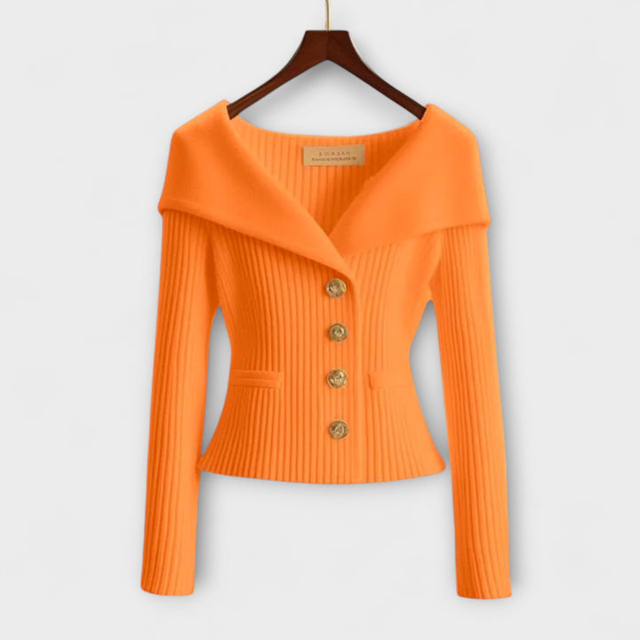 Renée | Ribbed Knit Jacket