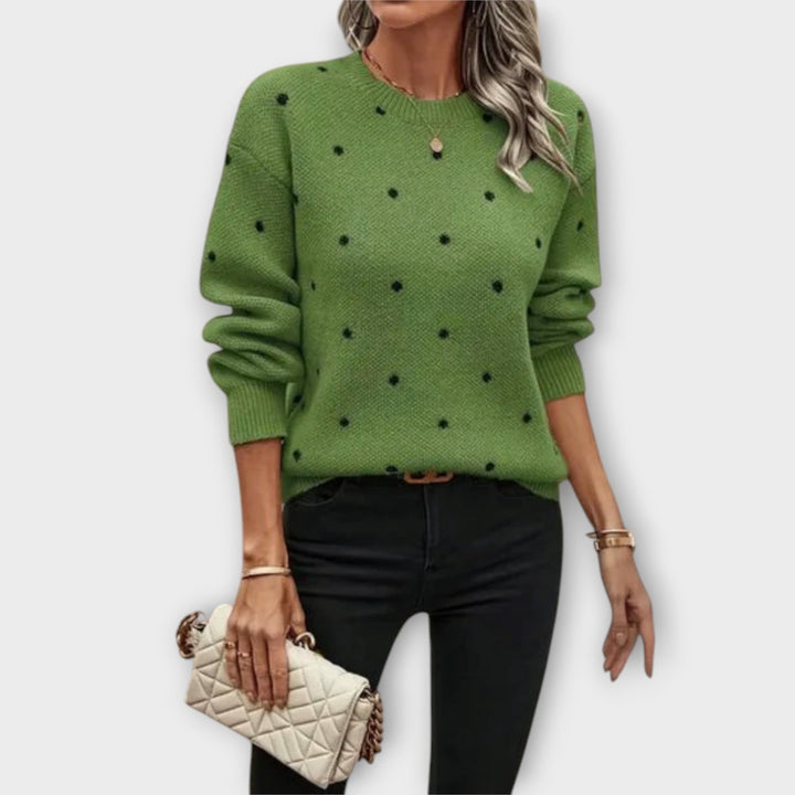 Judith | Long-Sleeve Knit Sweater