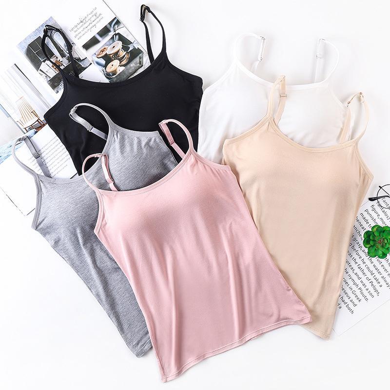Janie | Padded Tank Top With built-in bra