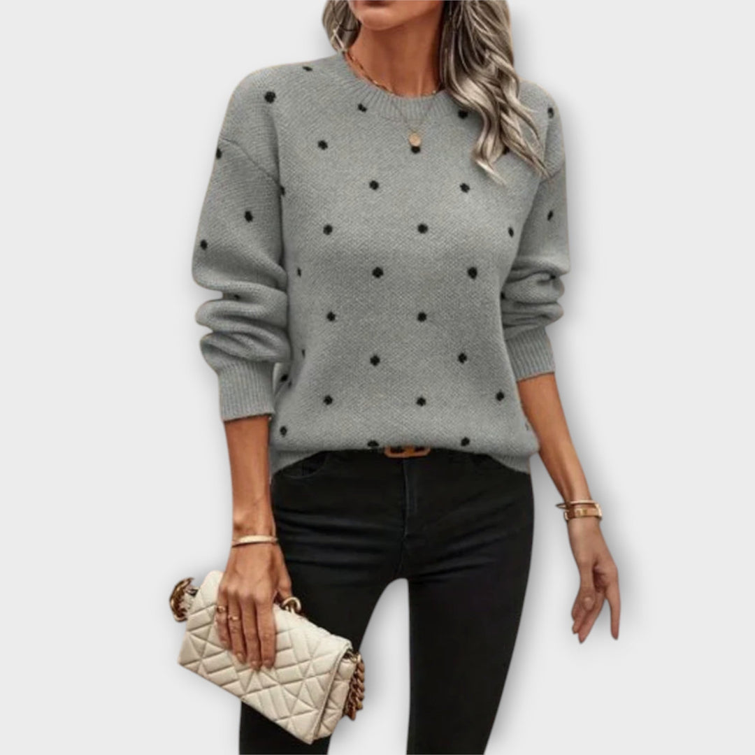 Judith | Long-Sleeve Knit Sweater