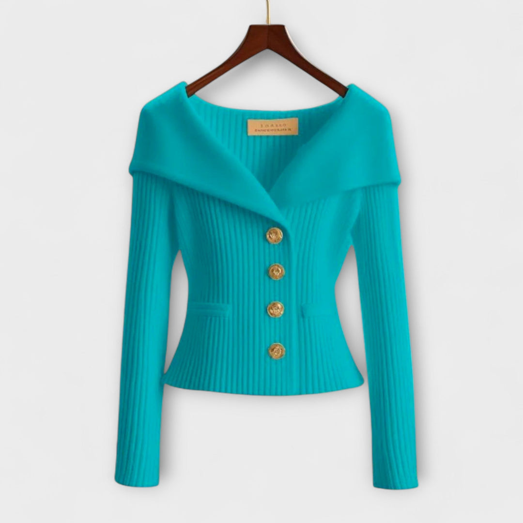 Renée | Ribbed Knit Jacket