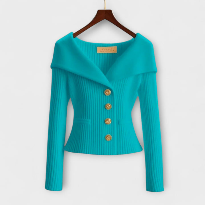 Renée | Ribbed Knit Jacket