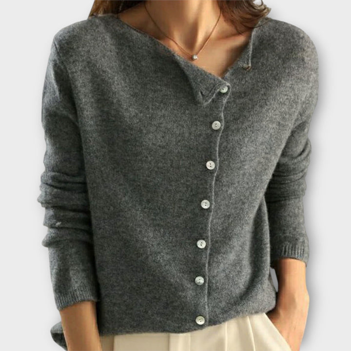 Amira | Elegant Wool Cardigan