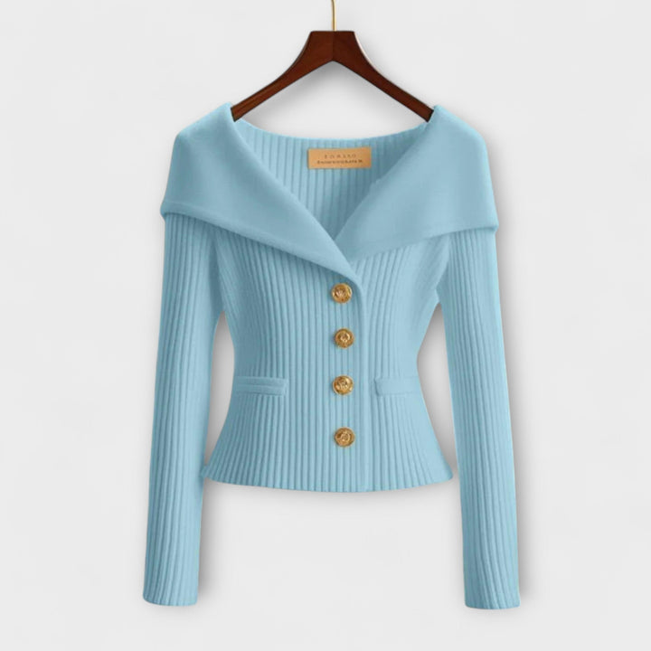 Renée | Ribbed Knit Jacket