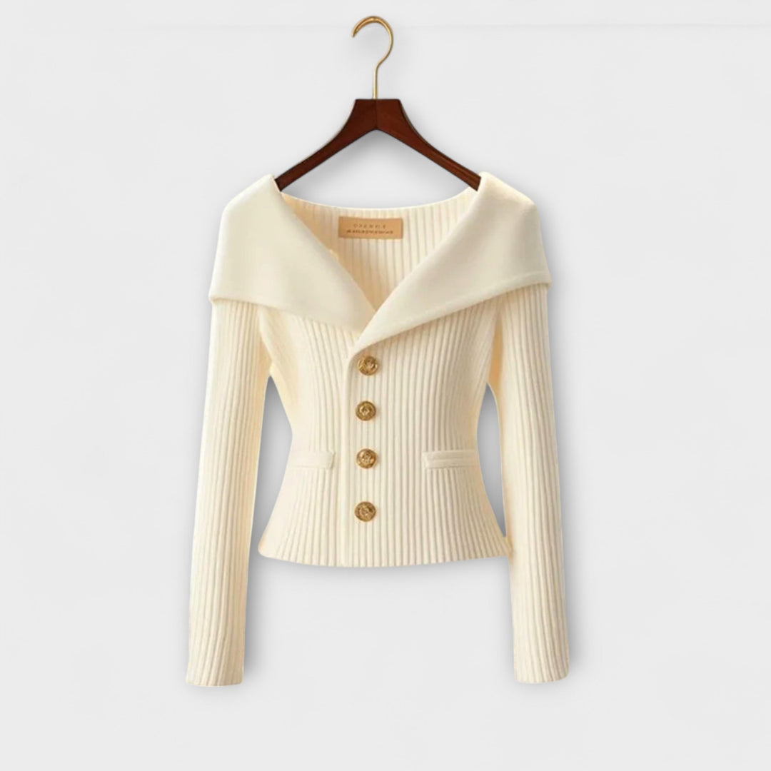 Renée | Ribbed Knit Jacket