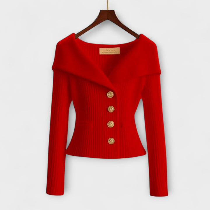 Renée | Ribbed Knit Jacket