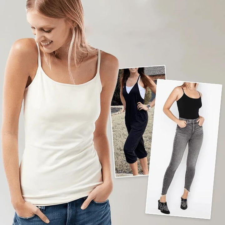 Janie | Padded Tank Top With built-in bra