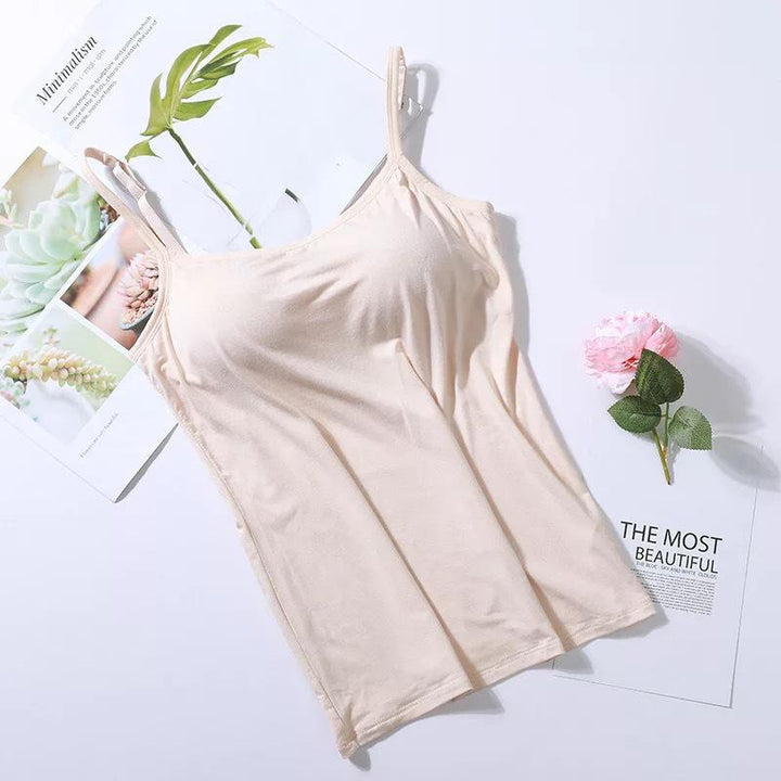 Janie | Padded Tank Top With built-in bra
