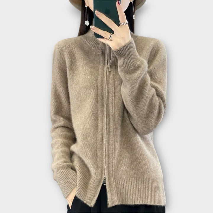 Amara | Zip Cardigan