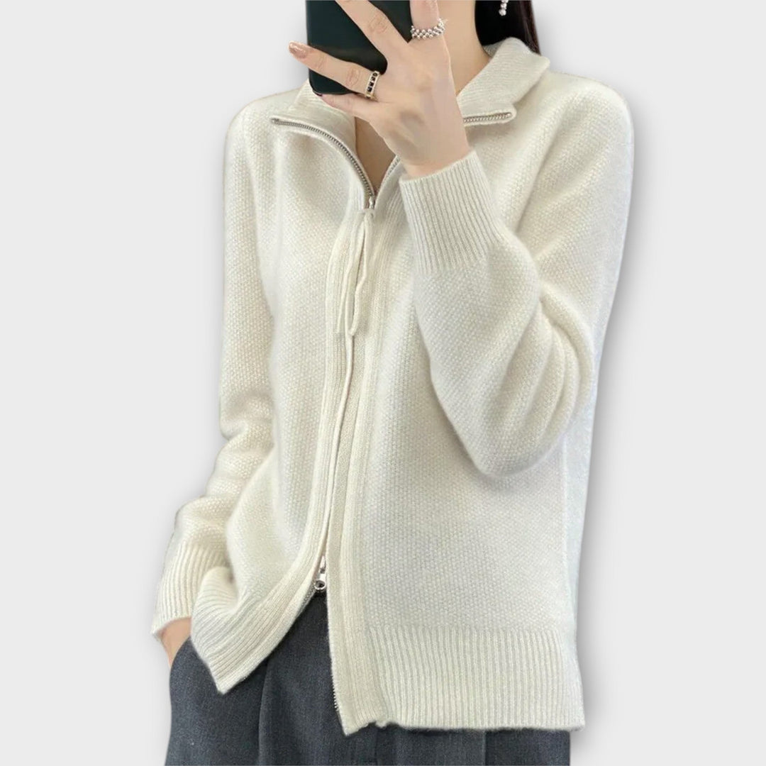Amara | Zip Cardigan