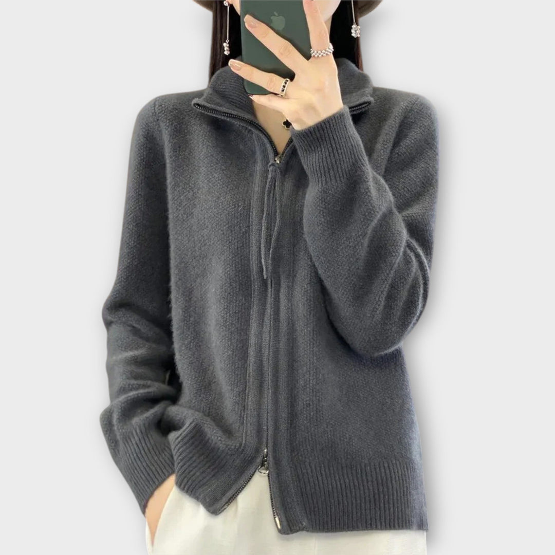 Amara | Zip Cardigan