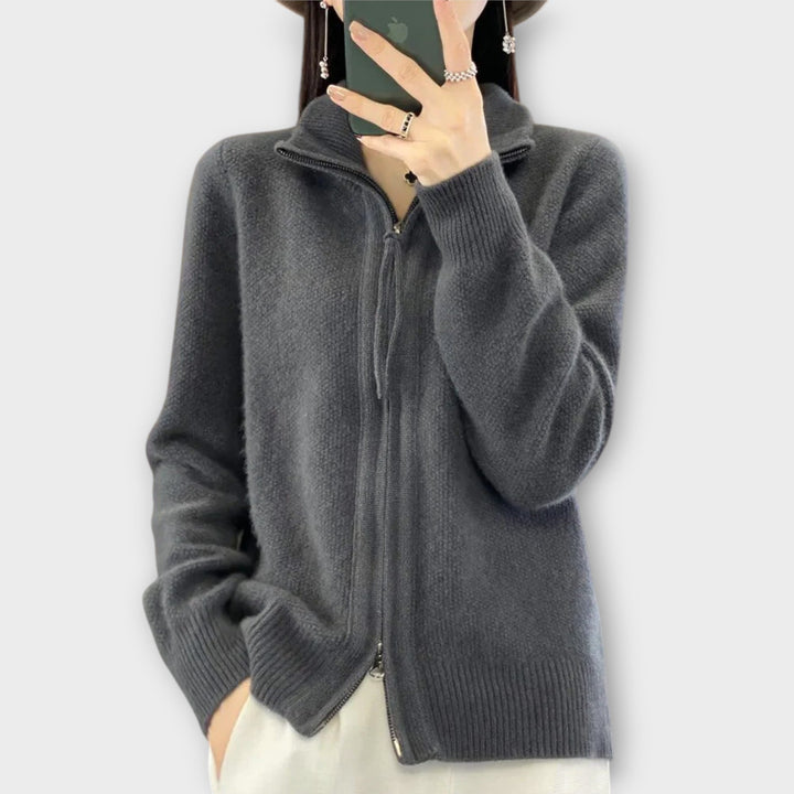 Amara | Zip Cardigan