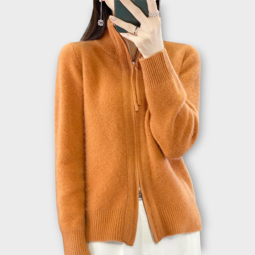 Amara | Zip Cardigan