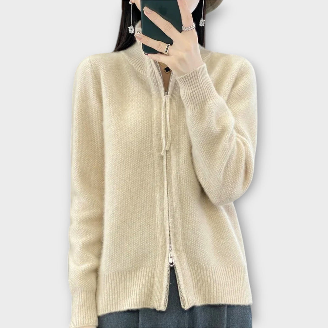 Amara | Zip Cardigan