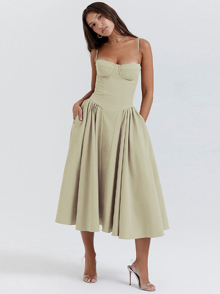 Phoebe | Vintage Cross-Border Fashionable Tank Long Dress