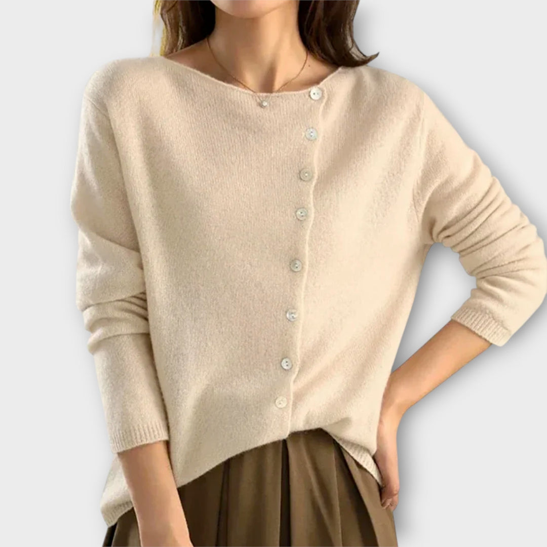 Amira | Elegant Wool Cardigan