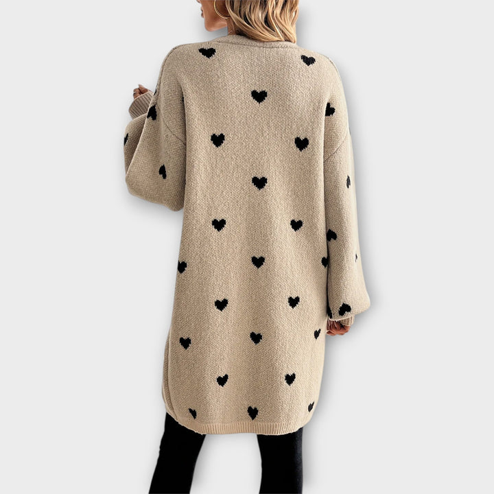 Luna | Heart Cardigan