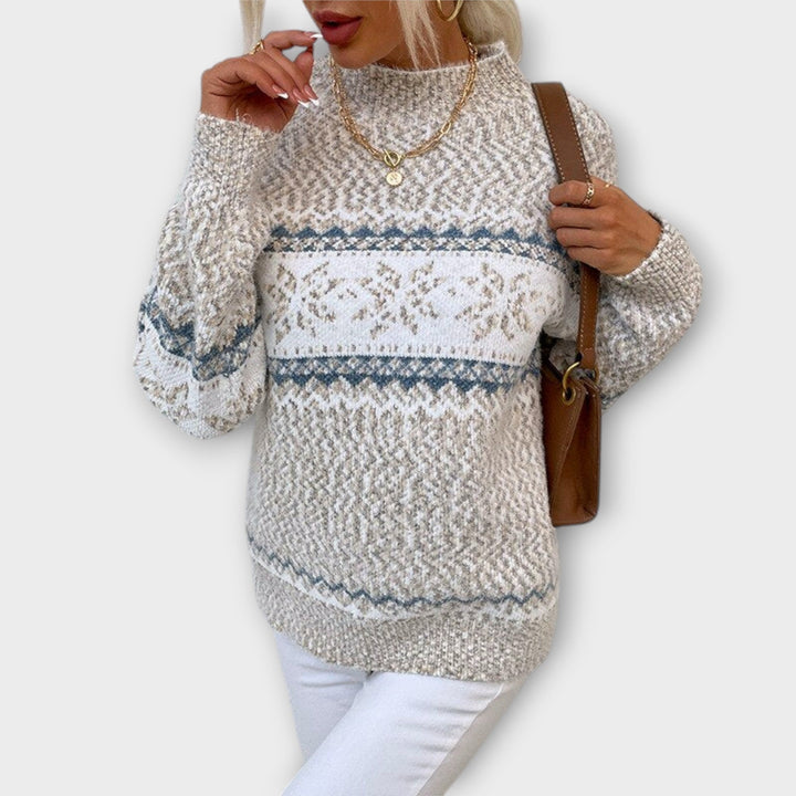 Bridget | Fair-Isle Knit Sweater