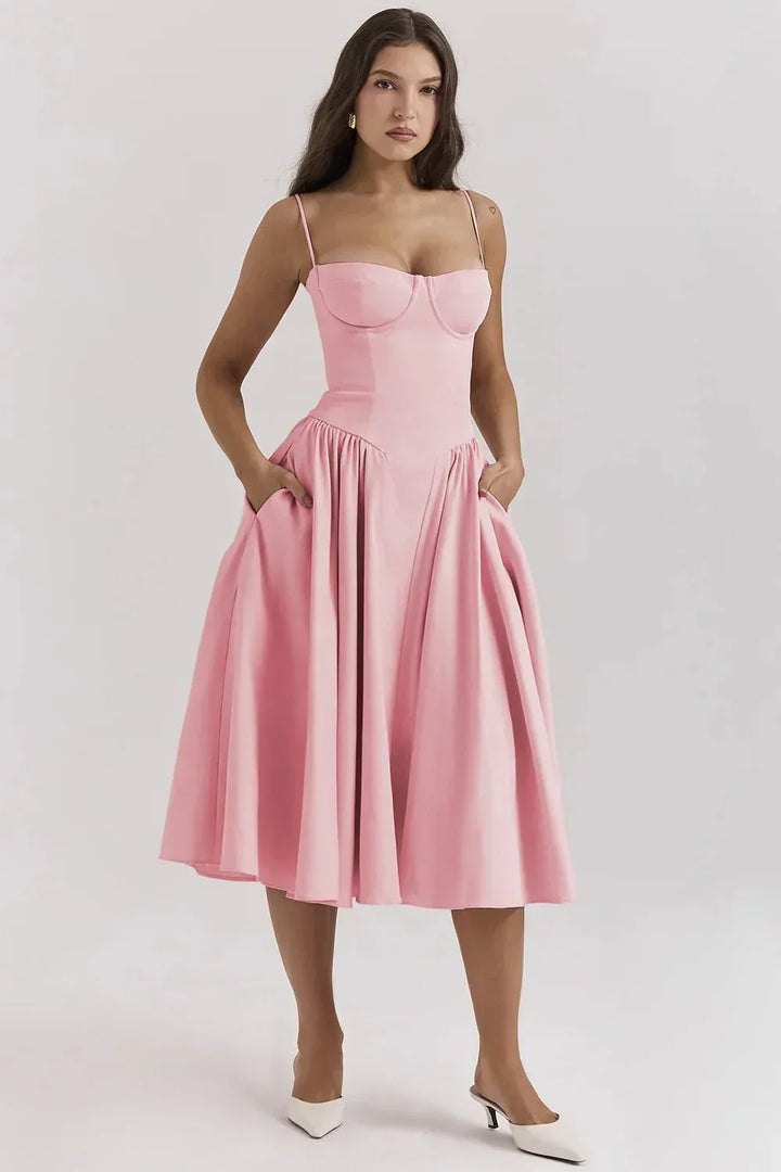 Phoebe | Vintage Cross-Border Fashionable Tank Long Dress